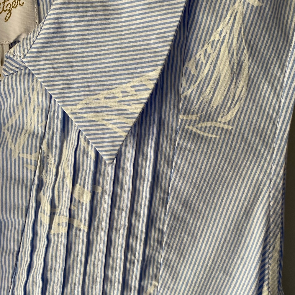 Lilly Pulitzer Blue and White Striped Dress - Picture 3 of 6